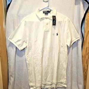 Ralph Lauren White Polo Shirt